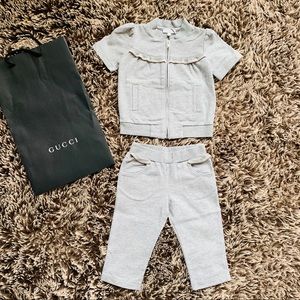 gucci baby suit